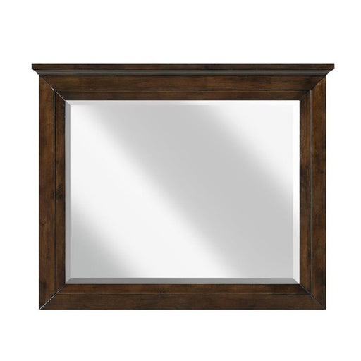 Eunice Mirror in Espresso 1844DC-6 - U&U Home Budget Furniture (Carteret, NJ)