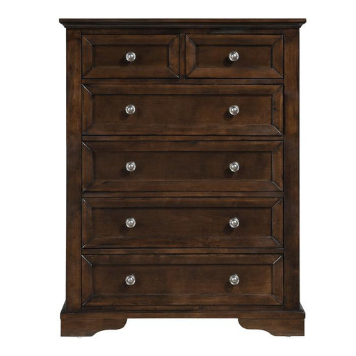 Eunice Chest in Espresso 1844DC-9 - U&U Home Budget Furniture (Carteret, NJ)