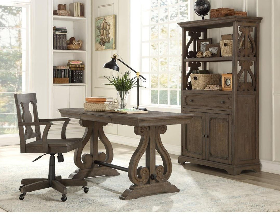 Toulon Office Chair in Wire-Brushed 5438-SW - U&U Home Budget Furniture (Carteret, NJ)
