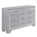 Allura Dresser in Silver 1916-5 - U&U Home Budget Furniture (Carteret, NJ)