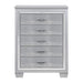 Allura Chest in Silver 1916-9 - U&U Home Budget Furniture (Carteret, NJ)