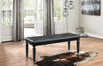 Allura Bed Bench in Black 1916BK-FBH - U&U Home Budget Furniture (Carteret, NJ)