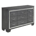 Allura Dresser in Gray 1916GY-5 - U&U Home Budget Furniture (Carteret, NJ)