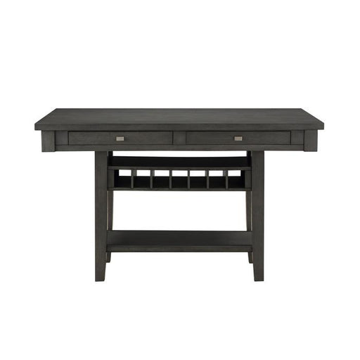 Baresford Counter Height Table in Gray 5674-36* - U&U Home Budget Furniture (Carteret, NJ)