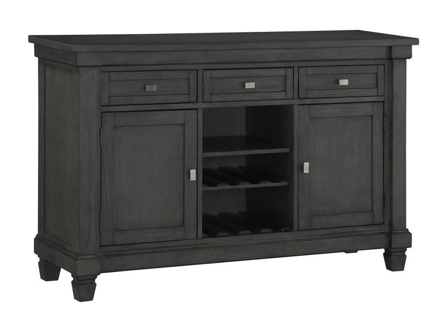 Baresford Server in Gray 5674-40 - U&U Home Budget Furniture (Carteret, NJ)