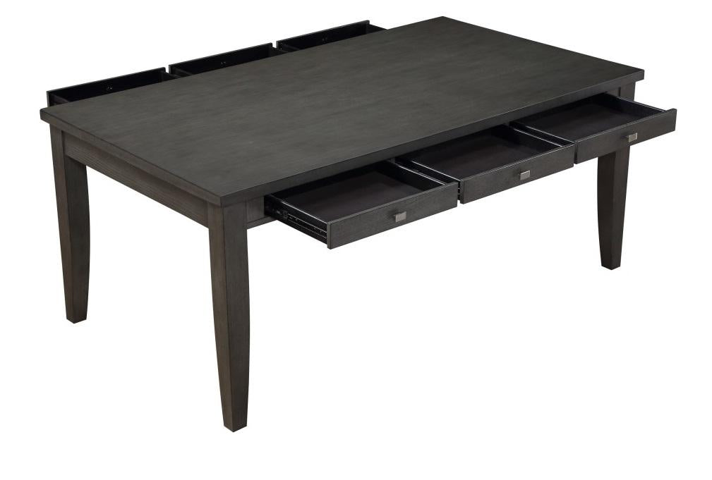 Baresford Dining Table in Gray 5674-72 - U&U Home Budget Furniture (Carteret, NJ)