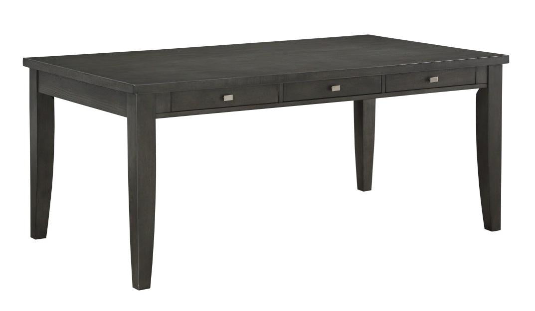 Baresford Dining Table in Gray 5674-72 - U&U Home Budget Furniture (Carteret, NJ)