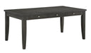 Baresford Dining Table in Gray 5674-72 - U&U Home Budget Furniture (Carteret, NJ)