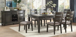 Baresford Dining Table in Gray 5674-72 - U&U Home Budget Furniture (Carteret, NJ)