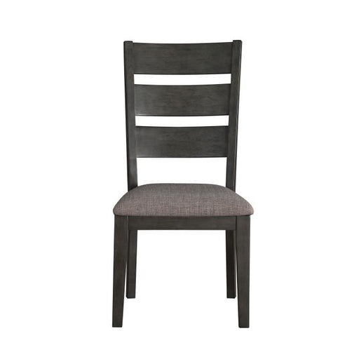 Baresford Side Chair in Gray (Set of 2) - U&U Home Budget Furniture (Carteret, NJ)