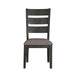 Baresford Side Chair in Gray (Set of 2) - U&U Home Budget Furniture (Carteret, NJ)