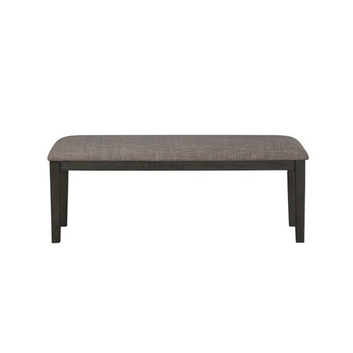 Baresford Bench in Gray 5674-13 - U&U Home Budget Furniture (Carteret, NJ)