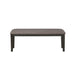 Baresford Bench in Gray 5674-13 - U&U Home Budget Furniture (Carteret, NJ)