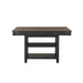 Baywater Counter Height Table in Natural and Black 5705BK-36 - U&U Home Budget Furniture (Carteret, NJ)