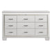 Allura Dresser in White 1916W-5 - U&U Home Budget Furniture (Carteret, NJ)