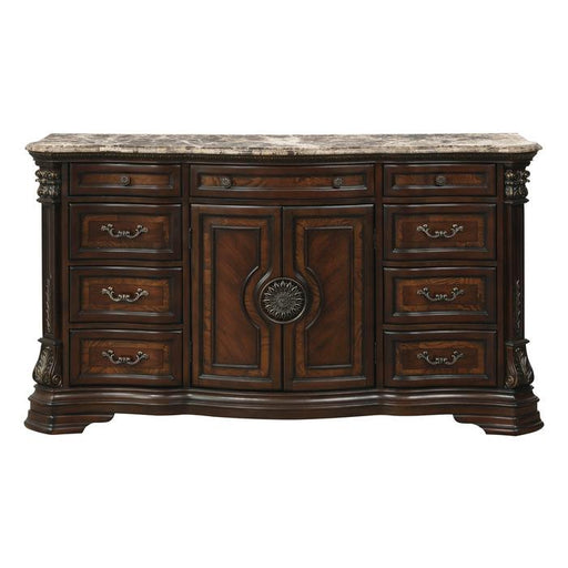 Antoinetta Dresser in Warm Cherry 1919-5 - U&U Home Budget Furniture (Carteret, NJ)