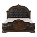 Antoinetta Queen Panel Bed in Warm Cherry 1919-1* - U&U Home Budget Furniture (Carteret, NJ)