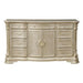 Antoinetta Dresser in Champagne Wood 1919NC-5 - U&U Home Budget Furniture (Carteret, NJ)