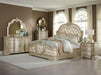 Antoinetta Mirror in Champagne Wood 1919NC-6 - U&U Home Budget Furniture (Carteret, NJ)