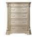 Antoinetta Chest in Champagne Wood 1919NC-9 - U&U Home Budget Furniture (Carteret, NJ)