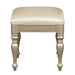 Antoinetta Vanity Stool in Champagne Wood 1919NC-14 - U&U Home Budget Furniture (Carteret, NJ)