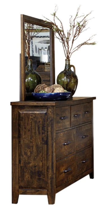 Jerrick Dresser in Burnished Brown 1957-5 - U&U Home Budget Furniture (Carteret, NJ)