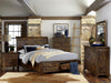 Jerrick Dresser in Burnished Brown 1957-5 - U&U Home Budget Furniture (Carteret, NJ)