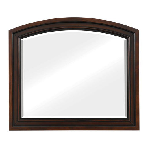 Cumberland Mirror in Brown Cherry 2159-6 - U&U Home Budget Furniture (Carteret, NJ)