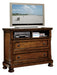 Cumberland TV Chest in Brown Cherry 2159-11 - U&U Home Budget Furniture (Carteret, NJ)