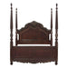 Deryn Park King Poster Bed in Cherry 2243K-1EK* - U&U Home Budget Furniture (Carteret, NJ)