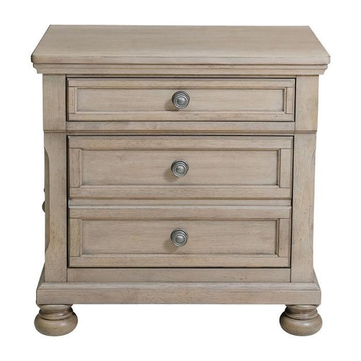 Bethel Nightstand in Gray 2259GY-4 - U&U Home Budget Furniture (Carteret, NJ)