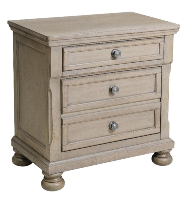 Bethel Nightstand in Gray 2259GY-4 - U&U Home Budget Furniture (Carteret, NJ)