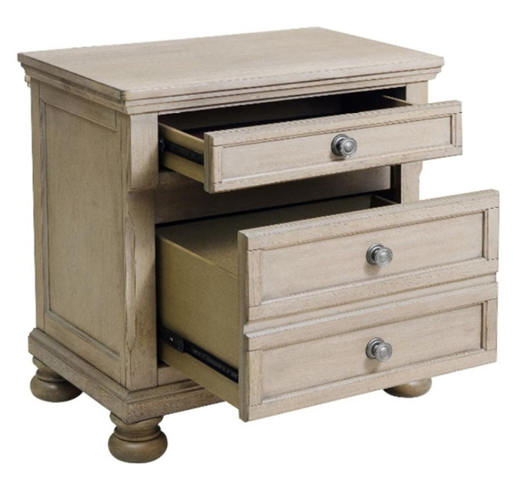Bethel Nightstand in Gray 2259GY-4 - U&U Home Budget Furniture (Carteret, NJ)