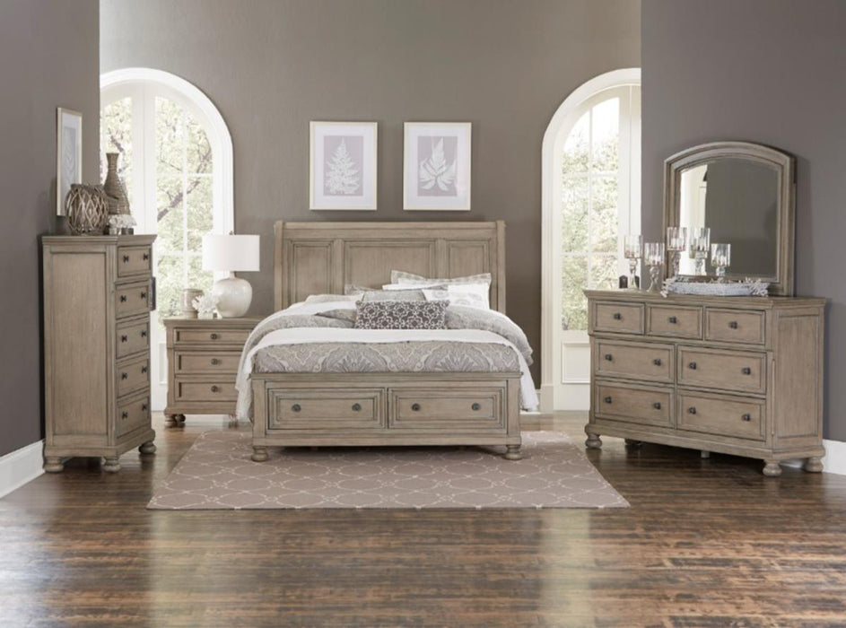 Bethel Nightstand in Gray 2259GY-4 - U&U Home Budget Furniture (Carteret, NJ)