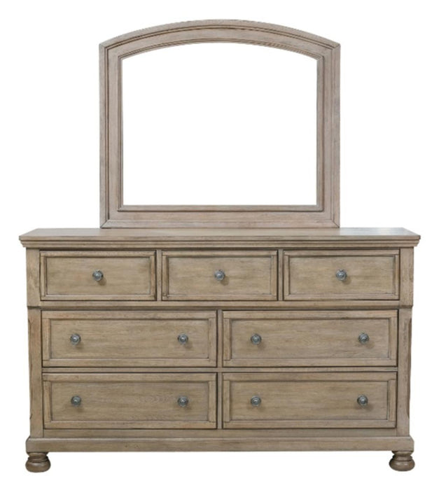 Bethel Dresser in Gray 2259GY-5 - U&U Home Budget Furniture (Carteret, NJ)