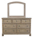Bethel Dresser in Gray 2259GY-5 - U&U Home Budget Furniture (Carteret, NJ)
