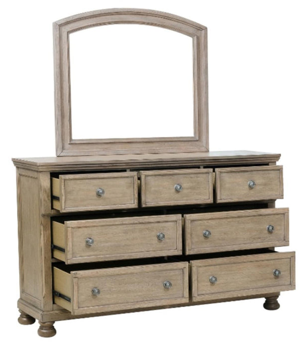Bethel Dresser in Gray 2259GY-5 - U&U Home Budget Furniture (Carteret, NJ)