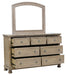 Bethel Dresser in Gray 2259GY-5 - U&U Home Budget Furniture (Carteret, NJ)