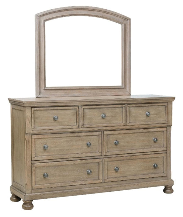 Bethel Mirror in Gray 2259GY-6 - U&U Home Budget Furniture (Carteret, NJ)