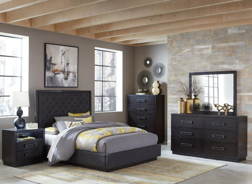 Larchmont Chest in Charcoal 5424-9 - U&U Home Budget Furniture (Carteret, NJ)