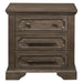 Taulon Nightstand in Dark Oak 5438-4 - U&U Home Budget Furniture (Carteret, NJ)