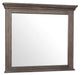 Taulon Mirror in Dark Oak 5438-6 - U&U Home Budget Furniture (Carteret, NJ)