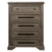 Taulon Chest in Dark Oak 5438-9 - U&U Home Budget Furniture (Carteret, NJ)