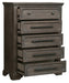 Taulon Chest in Dark Oak 5438-9 - U&U Home Budget Furniture (Carteret, NJ)