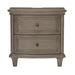 Vermillion Nightstand in Gray 5442-4 - U&U Home Budget Furniture (Carteret, NJ)