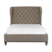 Vermillion Queen Upholstered Panel Bed in Gray 5442-1* - U&U Home Budget Furniture (Carteret, NJ)