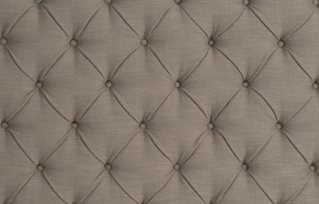 Vermillion Queen Upholstered Panel Bed in Gray 5442-1* - U&U Home Budget Furniture (Carteret, NJ)