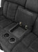 Nutmeg Glider Reclining Chair in Charcoal Gray 9901CC-1 - U&U Home Budget Furniture (Carteret, NJ)