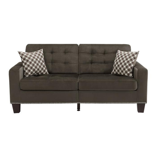 Lantana Sofa in Chocolate 9957CH-3 - U&U Home Budget Furniture (Carteret, NJ)