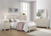 Quinby Mirror in Light Brown 1525-6 - U&U Home Budget Furniture (Carteret, NJ)